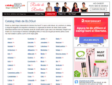 Tablet Screenshot of catalogblog.ro